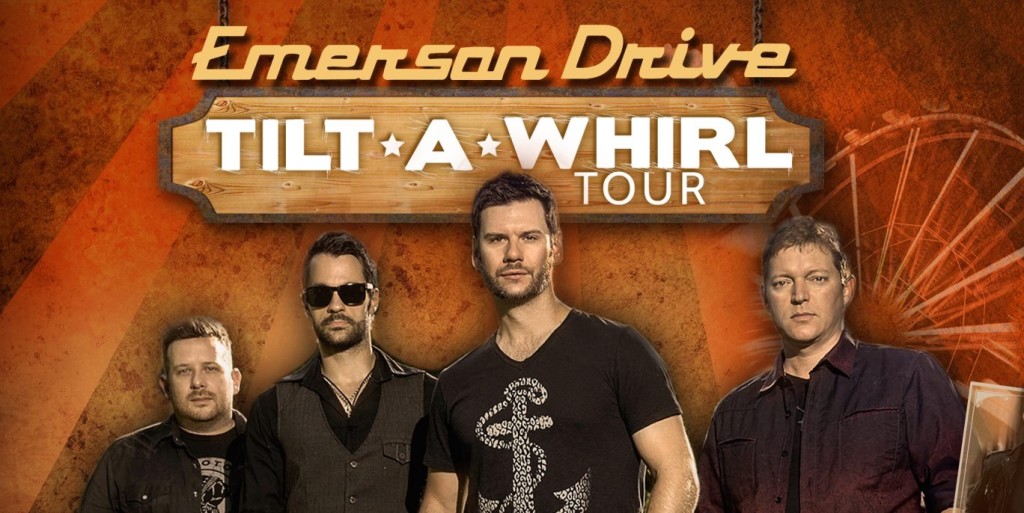 Emerson Drive Tilt-A-Whirl Tour featuring Jordan McIntosh