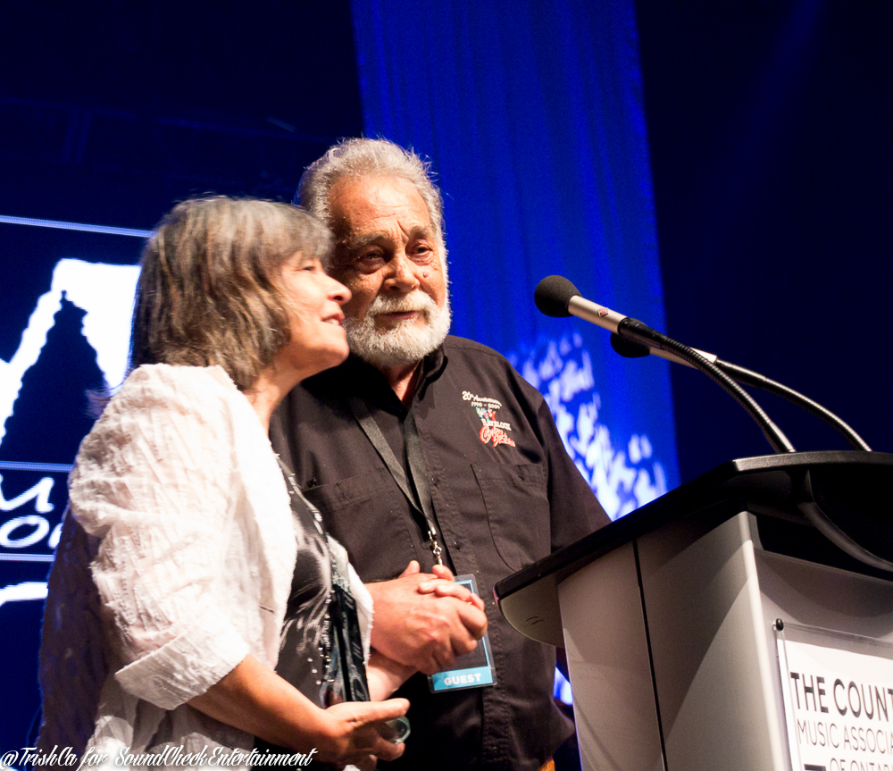 Paula Chopik & Ed Leslie – Havelock Country Jamboree CMAO Awards - Photo: Trish Cassling