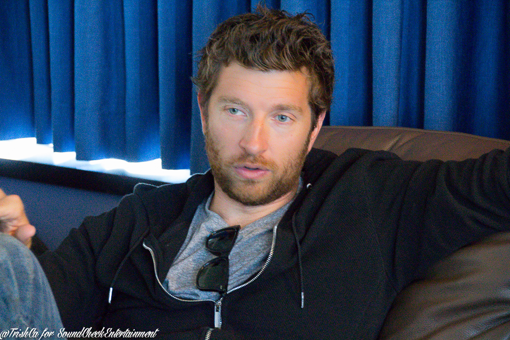 Brett Eldredge chats with Sound Check backstage at a recent show