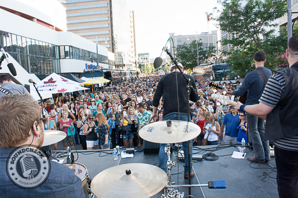 River Town Saints play @ Kenny Chesney Street Party hosted by KX 94.7 - Photo: Ray Williams