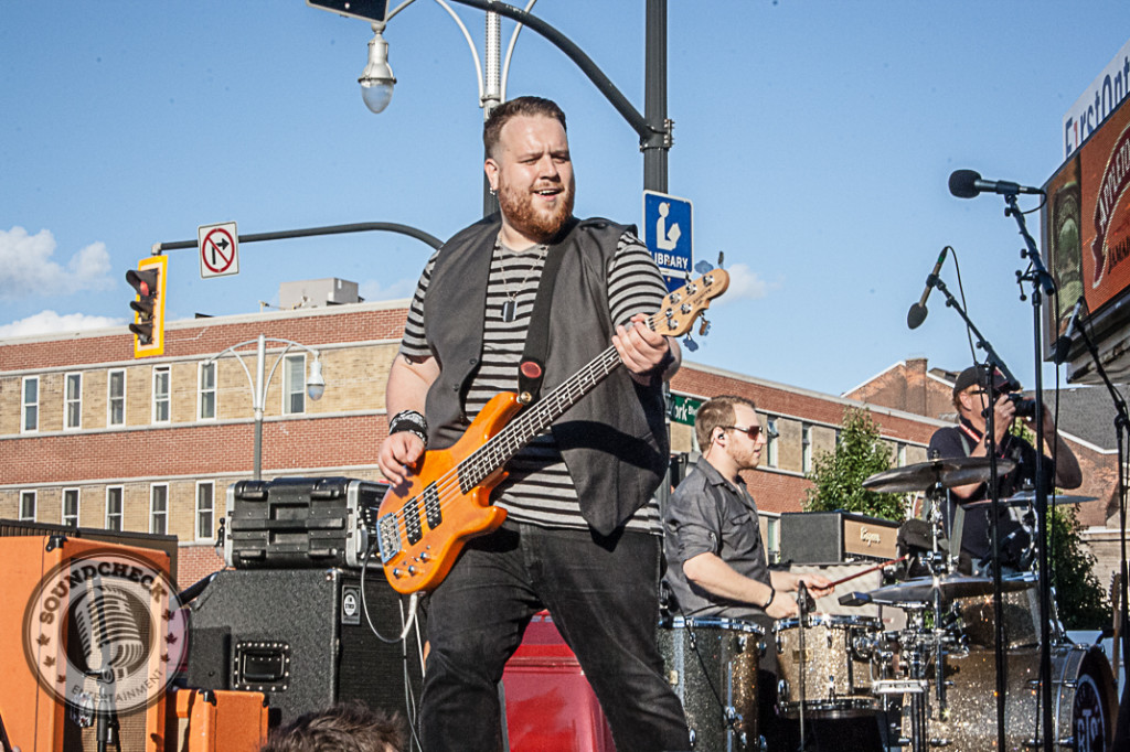 River Town Saints play the Kenny Chesney Street Party in Hamilton - Photo: Ray Williams