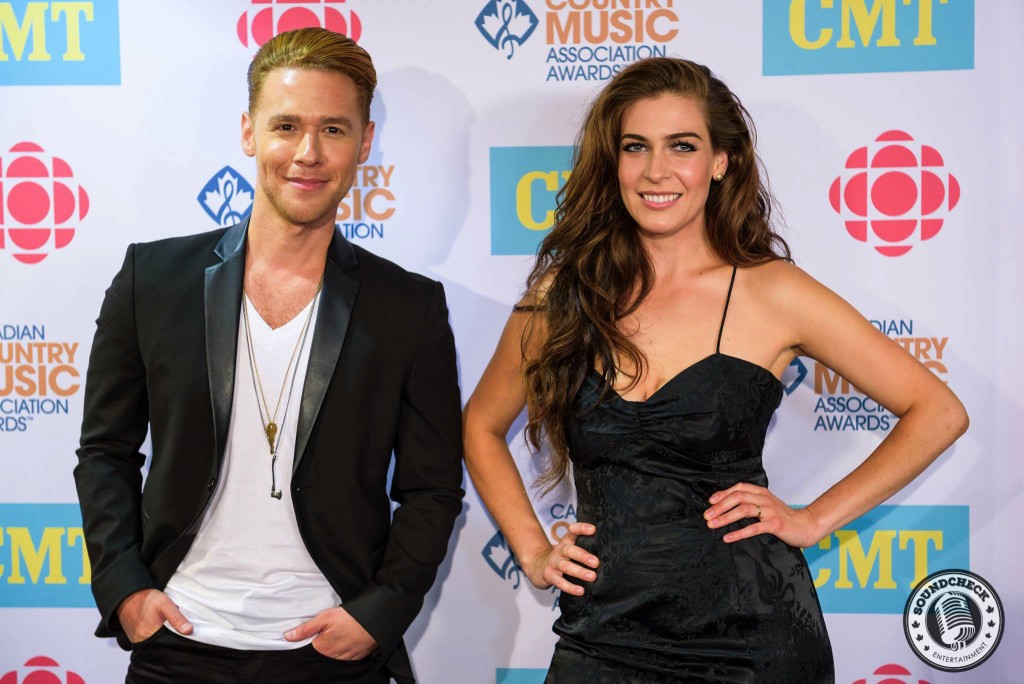 Autumn Hill arrive at the 2015 CCMA Awards in Halifax - James Bennett Photography