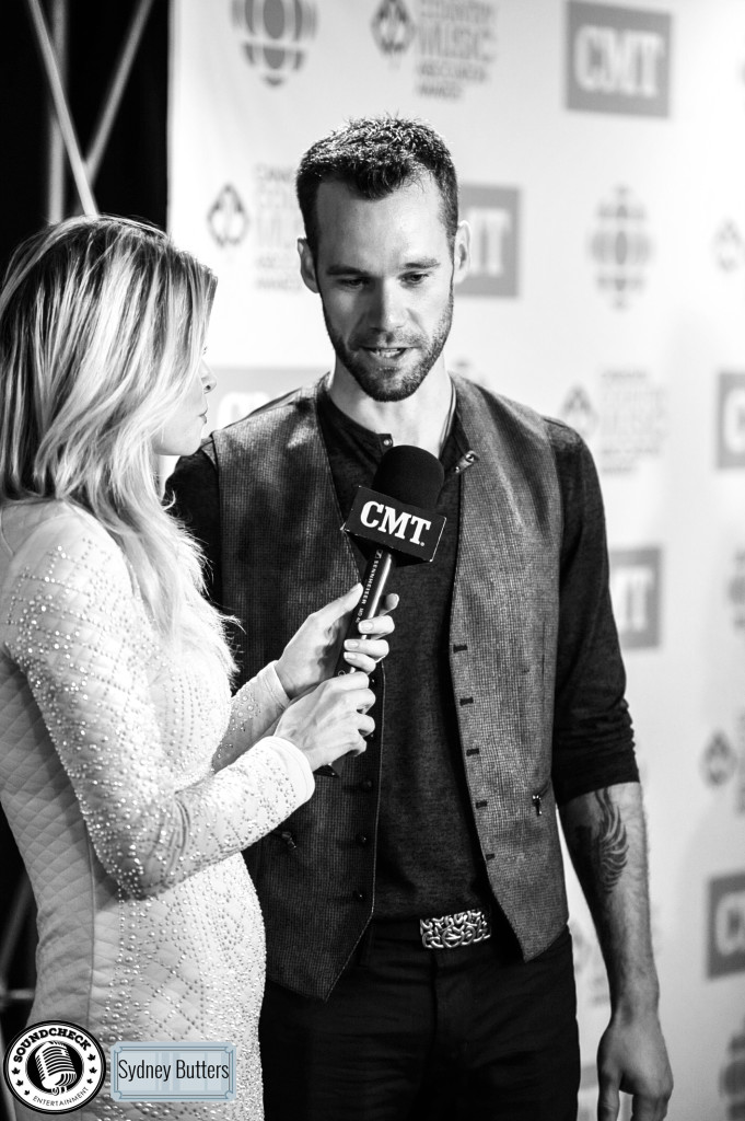 Chad Brownlee @ CCMA Green Carpet 2015 - Admit 1 Photography