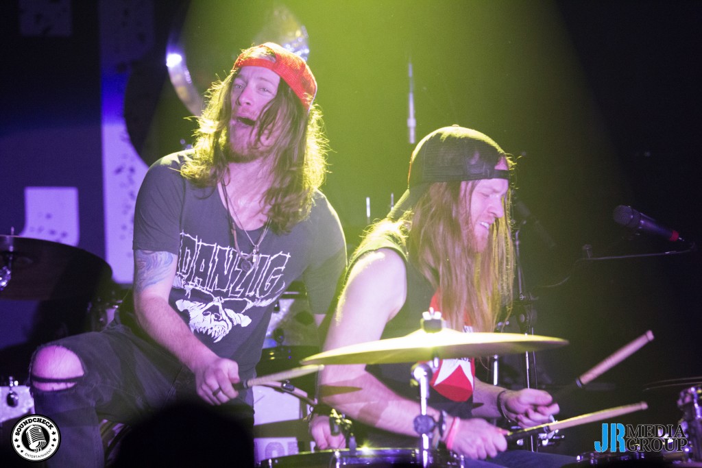 The Cadillac Three jammin' out in Vancouver at the Commodore Ballroom - Photo: Justin Ruscheinski