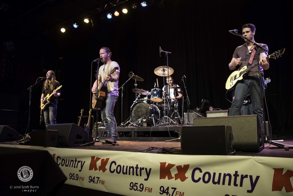 Kansas Stone perform at the Coors Banquet Garth Brooks Pre-show Tailgate Party