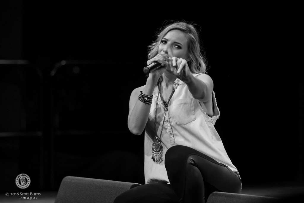 Leah Daniels performs at the Molson Theatre at Hamilton Place for the Coors Banquet Pre-show Tailgate Party