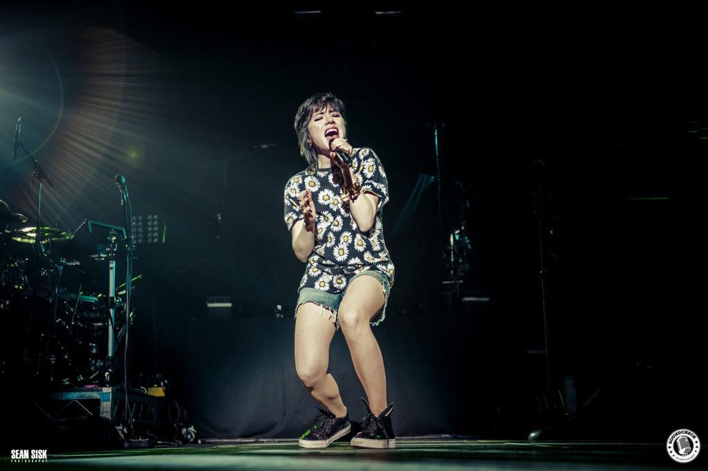 Carly Rae Jepsen at the Canadian Tire Centre in Ottawa April 23, 2016 - photo by Sean Sisk