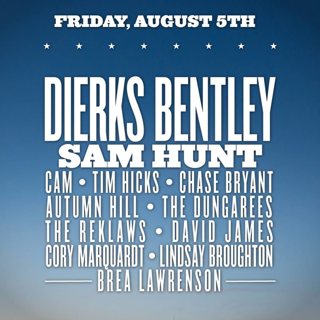 Boots & Hearts Friday Night Lineup