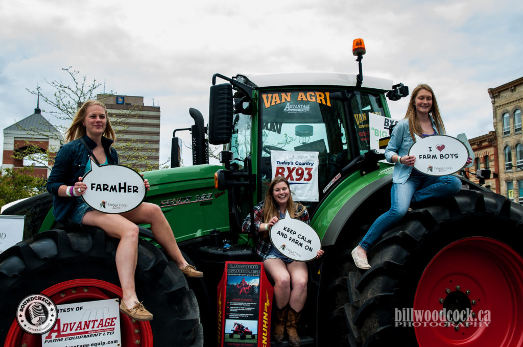 A Big Green Tractor at the Jason Aldean Pre-Show Tailgate Party - Bill Woodcock 