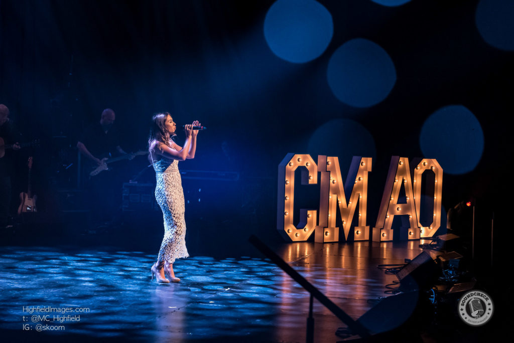 Genevieve Fisher performs at the CMAO Awards - photo by Mike Highfield