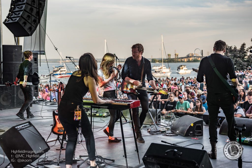 Fast Romantics perform at the Sound of Music Festival in Burlington - Photo: Mike Highfield