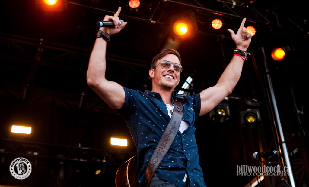 Eric Ethridge performs at Trackside Music Festival in London, ONT - Photo: Bill Woodcock
