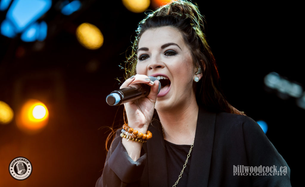 Jess Moskaluke performs at Trackside Music Festival in London, ONT - Photo: Bill Woodcock