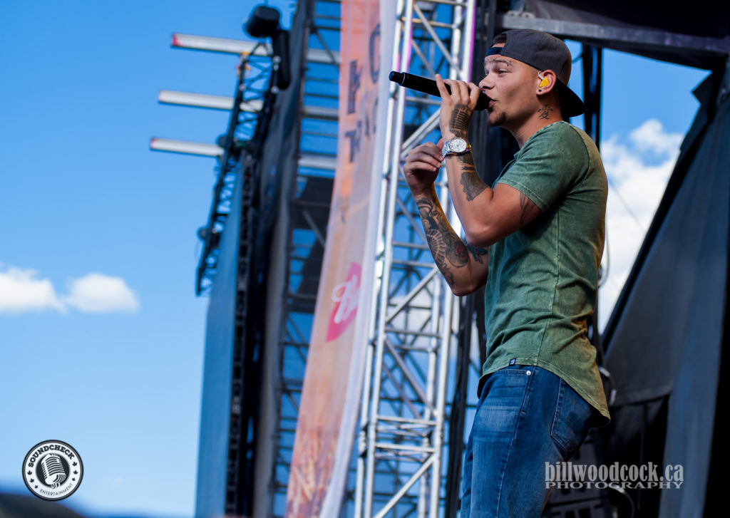 Kane Brown performs at Trackside Music Festival in London, ONT - Photo: Bill Woodcock