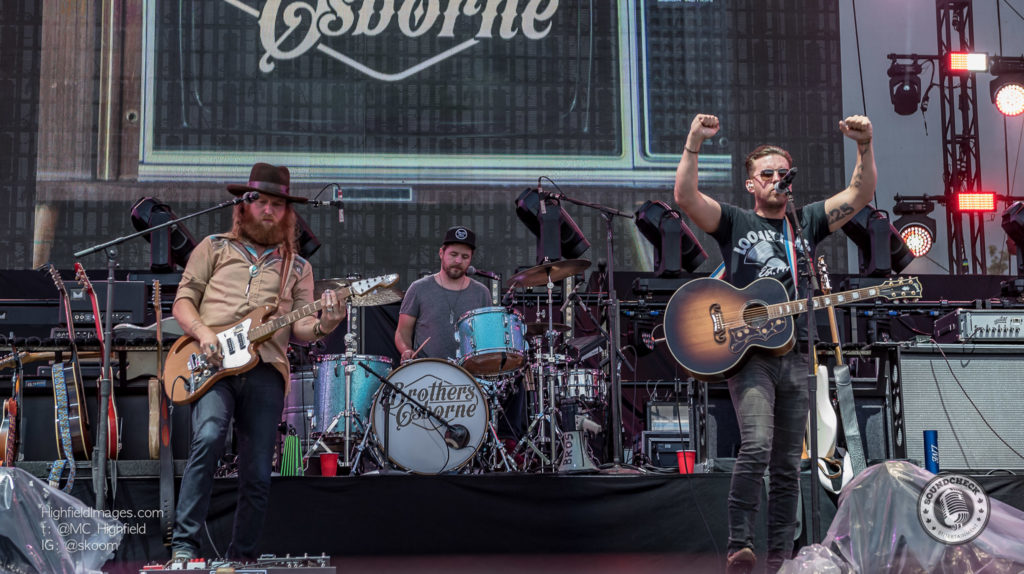 Brothers Osborne perform at CMT Music Fest in Kitchener - Photo Bill Woodcock
