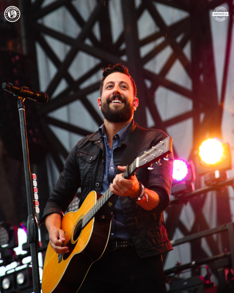 Old Dominion on stage at the 2016 Cavendish Beach Music Festival - Photo: Garett Mosher