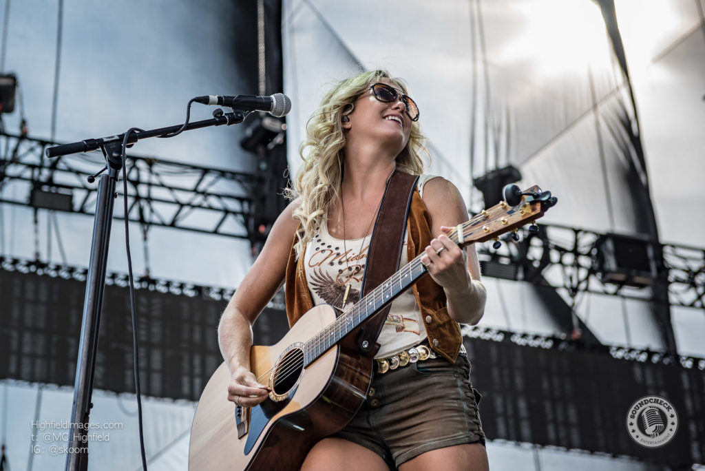 Meghan Patrick performs at CMT Music Fest in Kitchener - Photo Mike Highfield