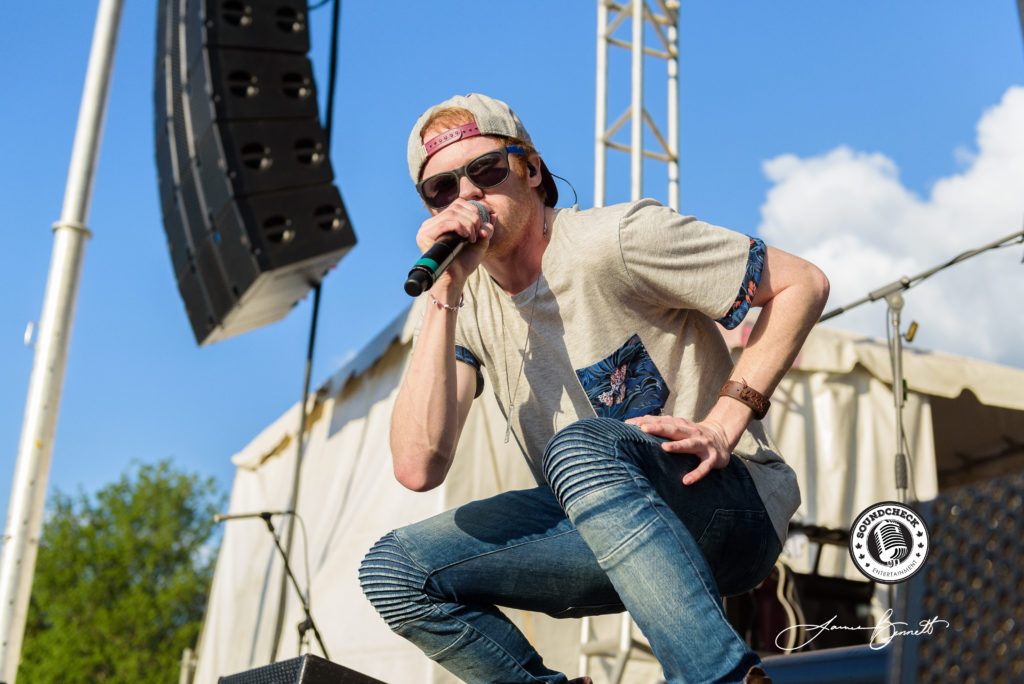 Wes Mack performs at CCMF - Photo: James Bennett 