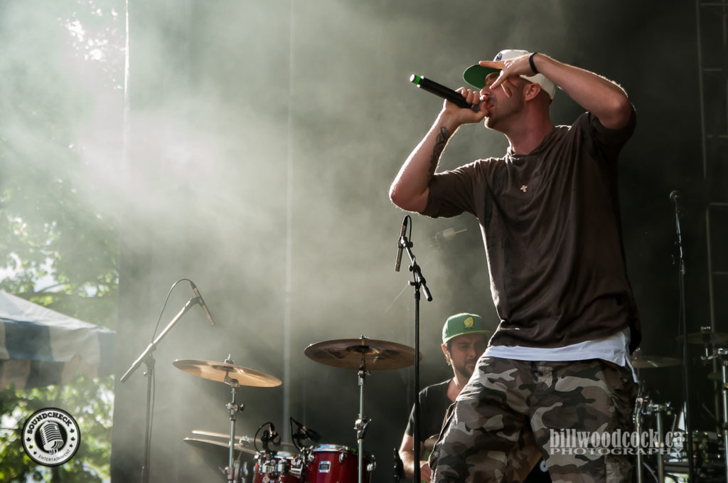 Classified performs at Rock The Park in London. Photo: Bill Woodcock