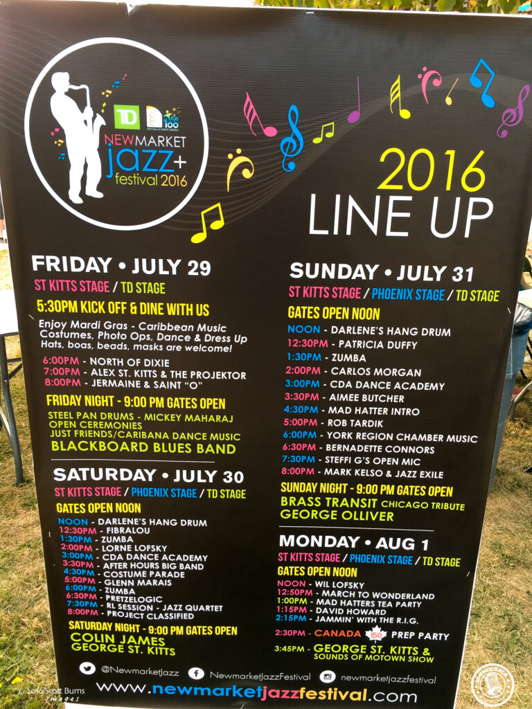Newmarket Jazz+ Fest Lineup. Photo: Scott Burns