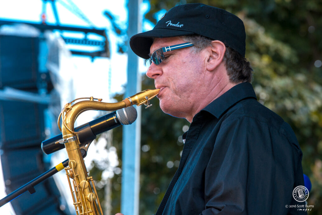 Glenn Marais Band performs at Newmarket Jazz Fest. Photo: Scott Burns