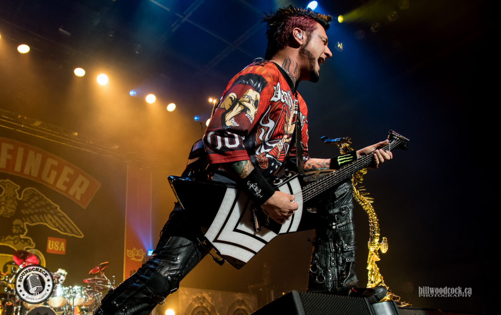 Five Finger Death Punch perform in London ON - photo: Bill Woodcock