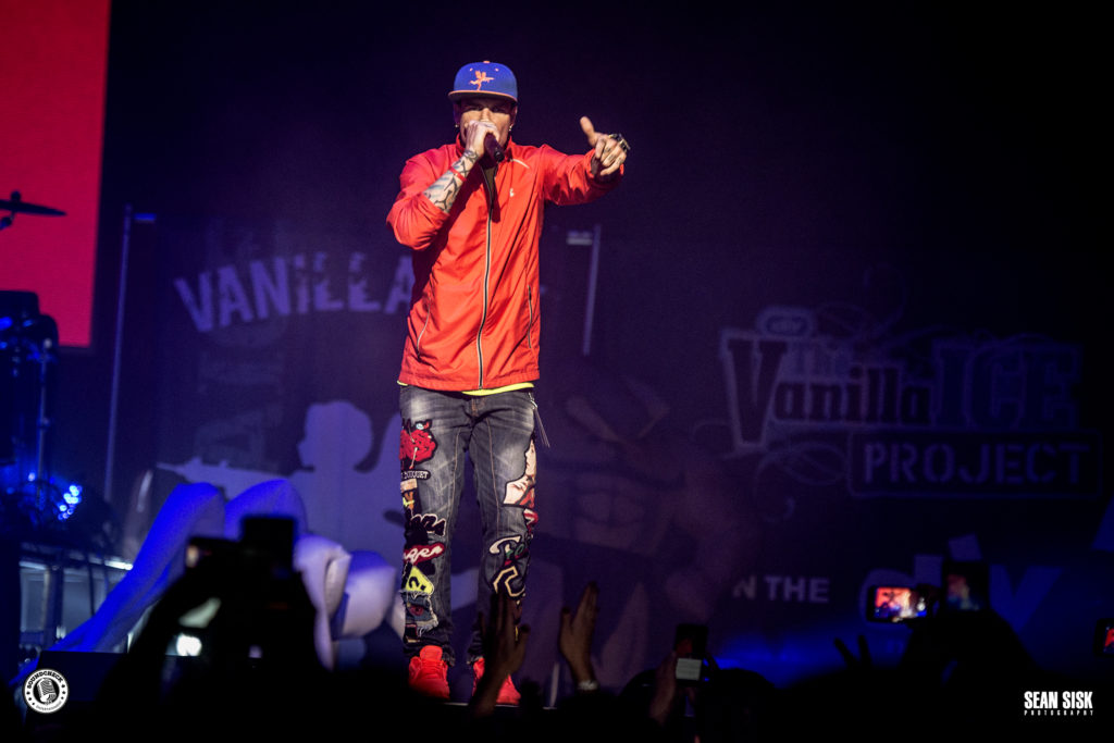 Vanilla Ice performs at TD Place as part of the I Love the 90s Tour - photo by Sean Sisk for Sound Check Entertainment