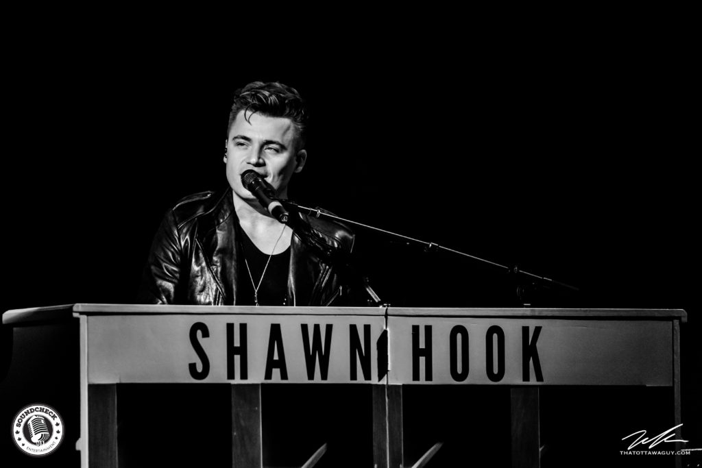 Shawn Hook performs in front of a capacity crowd at TD Place - photo by Marc Labreque