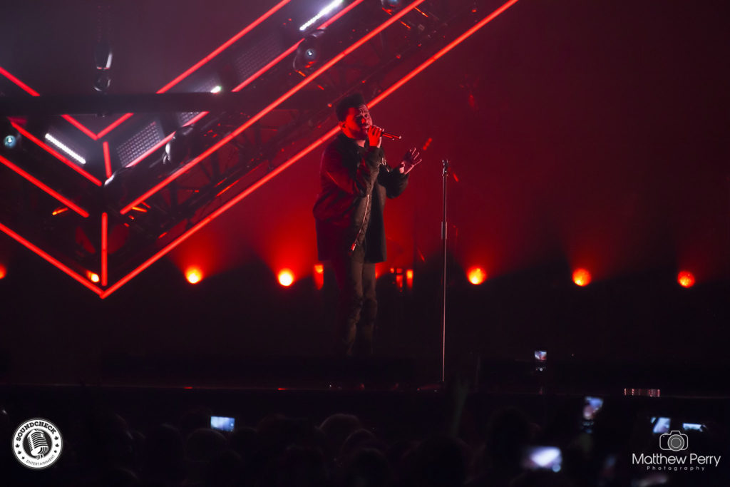 The Weeknd performs at iHeart Radio's Jingle Ball on November 25 at Air Canada Centre - photo by Matthew Perry