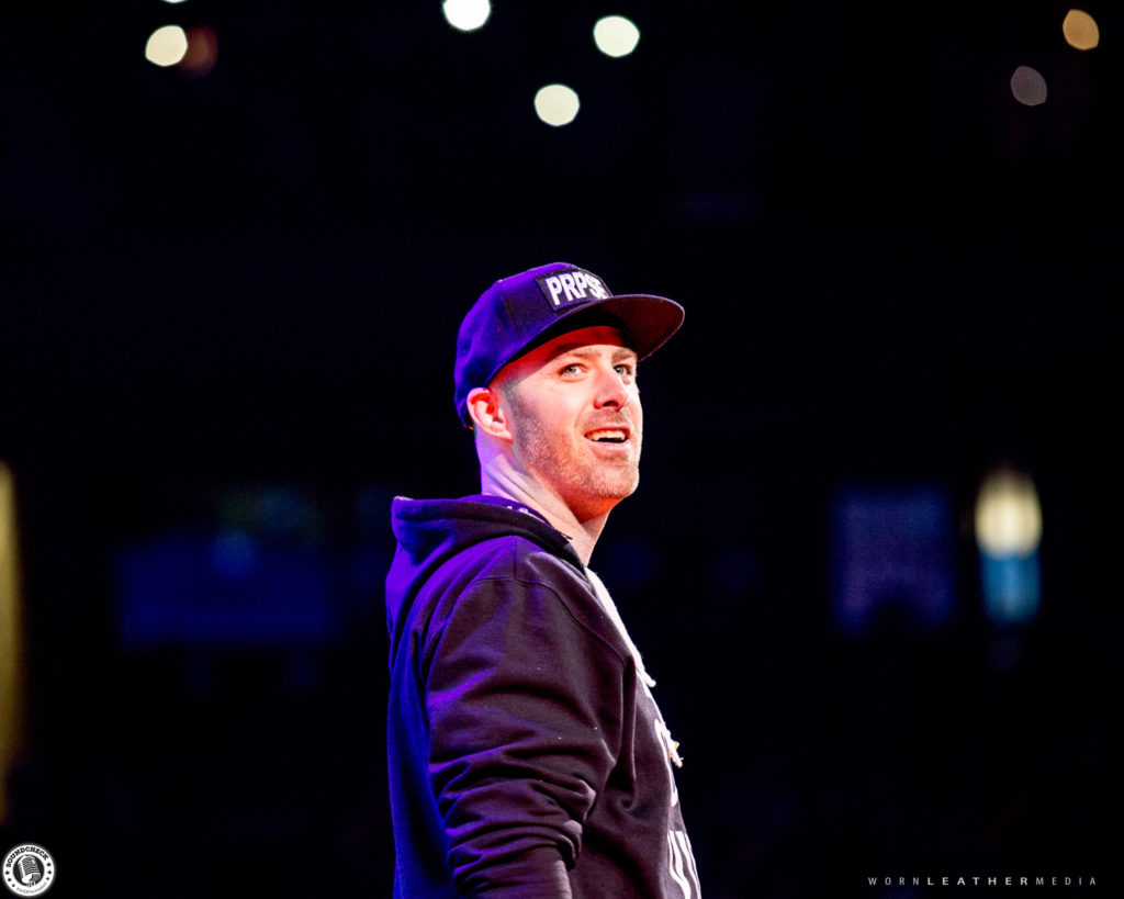 Classified takes part in WE Day celebrations at Canadian Tire Centre in Ottawa photo by Dave DiUbaldo