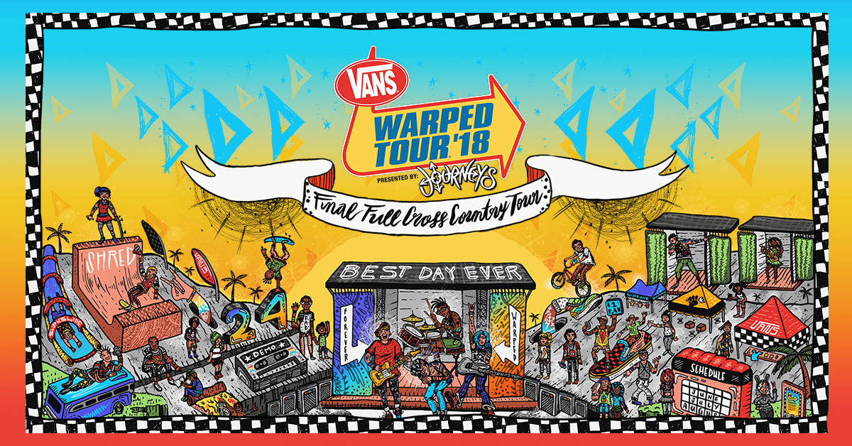 2018 vans warped tour lineup