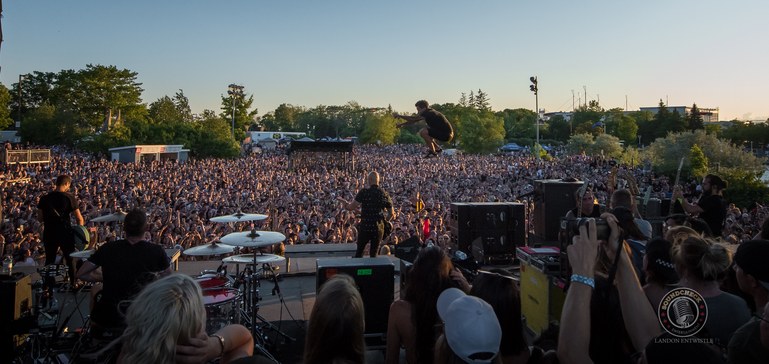 Simple Plan at Vans Warped Tour in Toronto