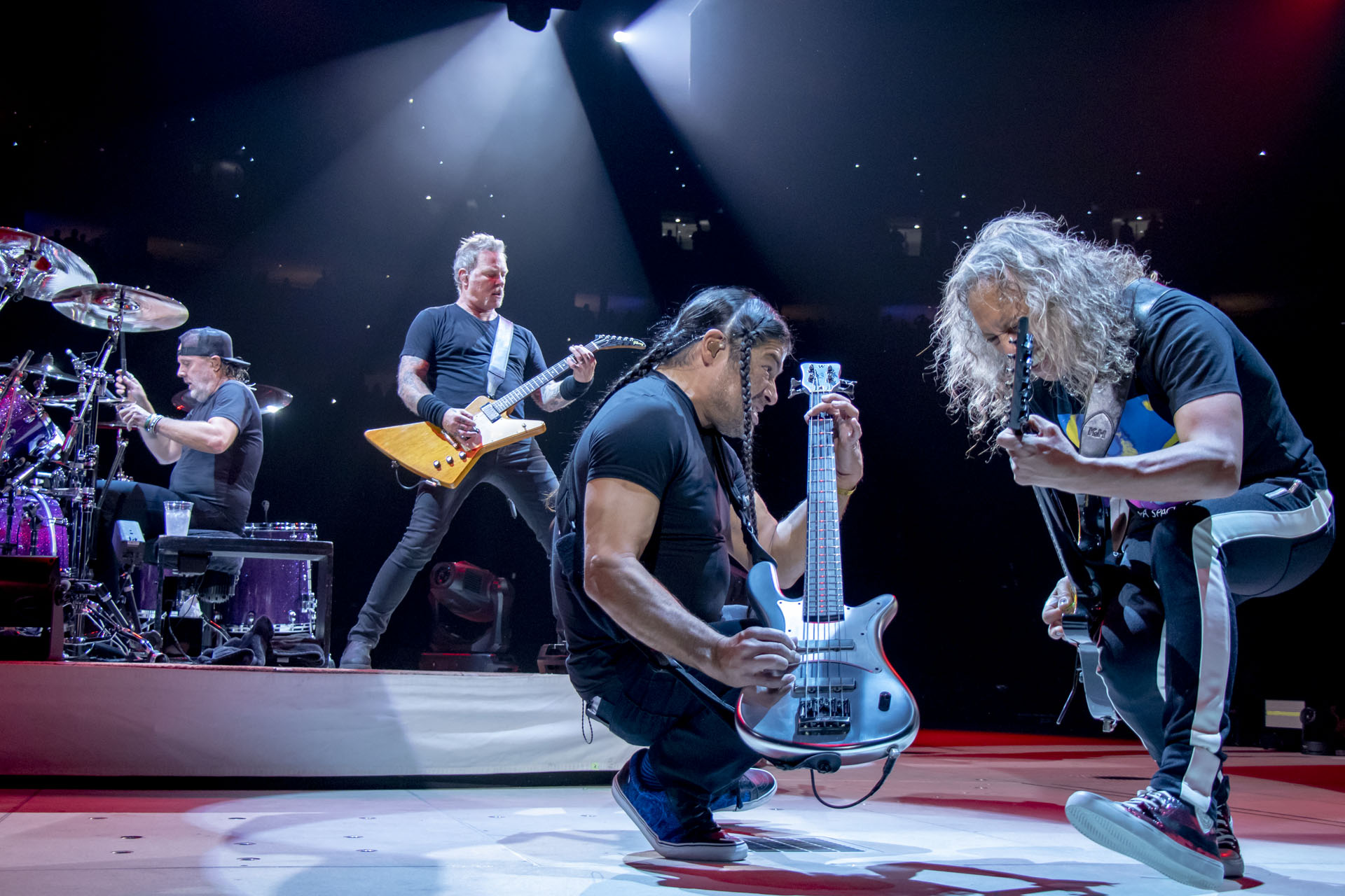 Metallica performs in Philadelphia, PA photo: Jeff Yeager